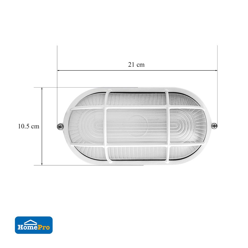 ไฟผนังนอก CARINI DL8009S-WH สีขาว
