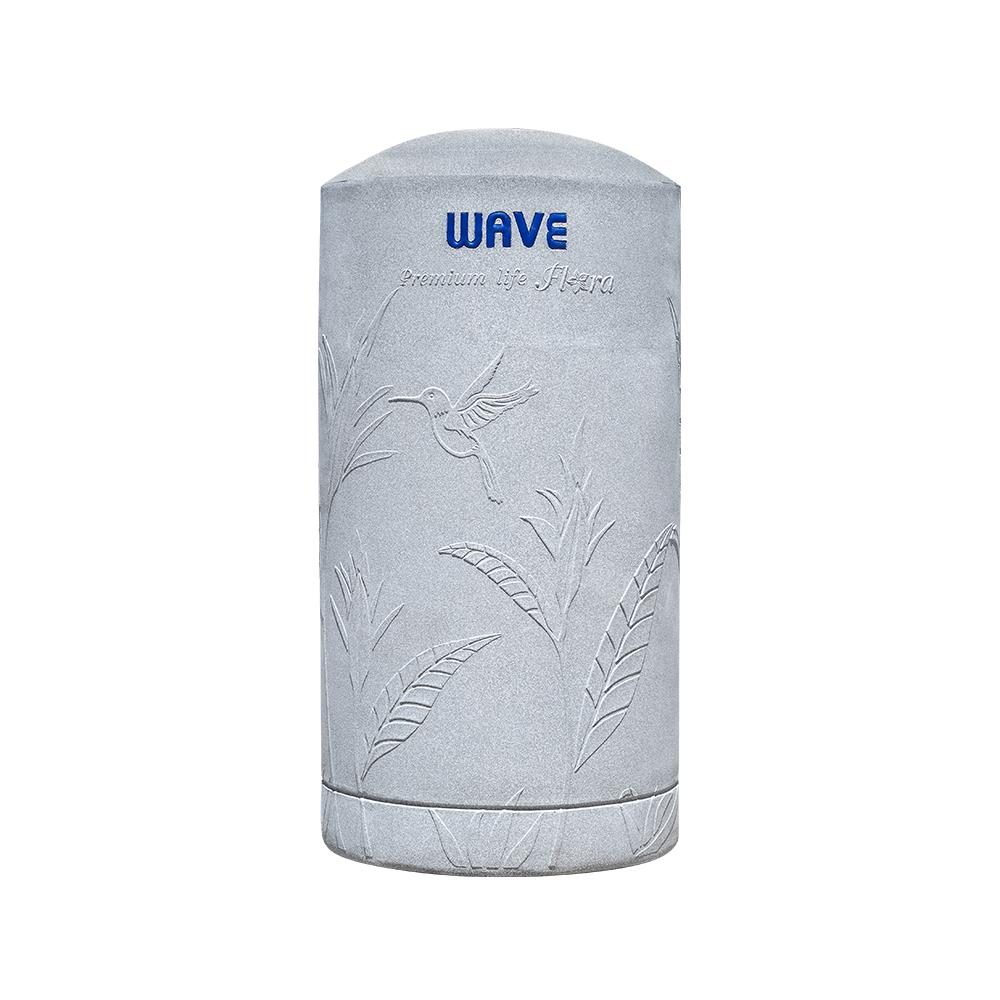 ถังเก็บน้ำ WAVE FLORA 1000 ลิตร สีเทาขาว