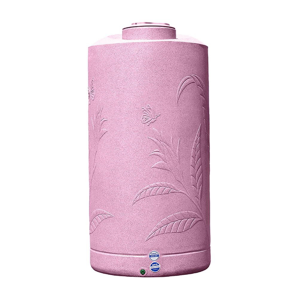 ถังเก็บน้ำ WAVE FLORA 500 ลิตร สีปะการังชมพู