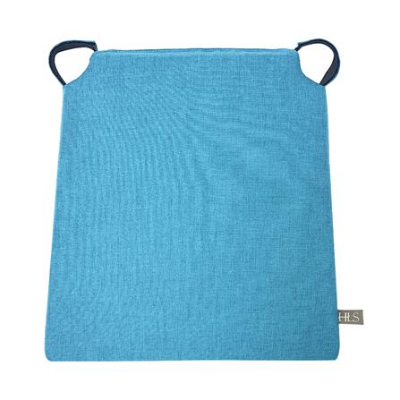 CHAIR PAD HOME LIVING STYLE TRAPEZ 15x15" BLUE