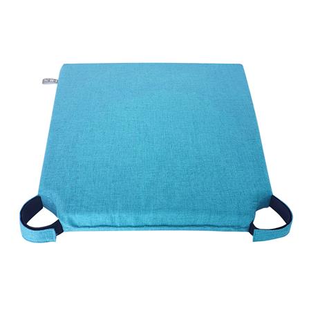 CHAIR PAD HOME LIVING STYLE TRAPEZ 15x15" BLUE