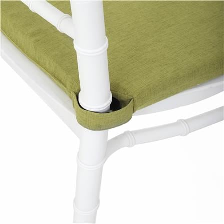 CHAIR PAD HOME LIVING STYLE TRAPEZ 15x15" GREEN