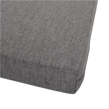 CHAIR PAD HOME LIVING STYLE TRAPEZ 15x15" GRAY