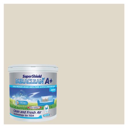 WATER-BASED INTERIOR PAINT TOA SUPERSHIELD DURACLEAN TRAVERTINE TRAIL #8459 SEMI-GLOSS 2.5GAL