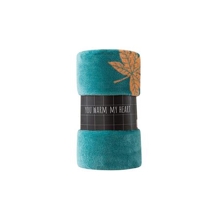 BLANKET HOME LIVING VIVADIE 50X60" GREEN