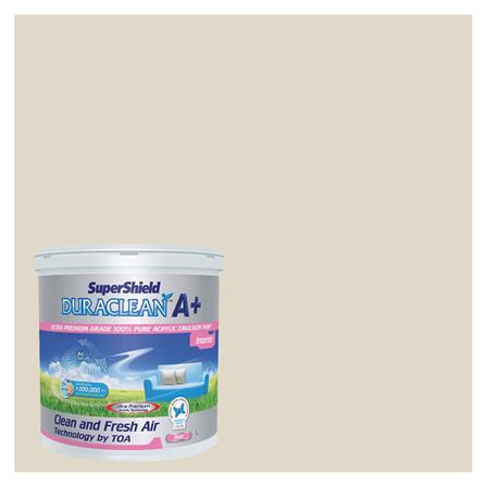 WATER-BASED INTERIOR PAINT TOA SUPERSHIELD DURACLEAN TRAVERTINE TRAIL #8459 MATT 2.5GAL