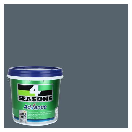 WATER-BASED INTERIOR PAINT TOA 4 SEASONS ADVANCE BLUE LAKE #8262 MATT 2.5GAL