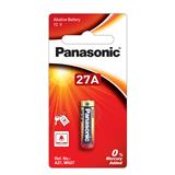 ถ่านอัลคาไลน์ PANASONIC LR27A 12 โวลต์ แพ็ก 1 ก้อน