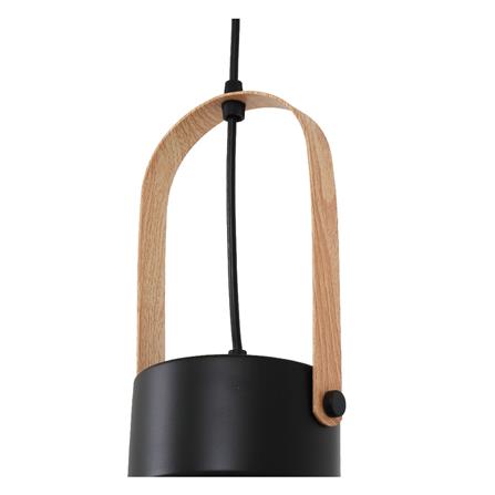 PENDANT LAMP CARINI HG-33003/1 1-LIGHT BLACK