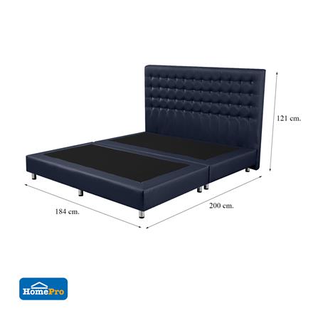 ฐานรองหัวเตียง 6 ฟุต HOME LIVING STYLE BERLIN สีกรมท่า_5