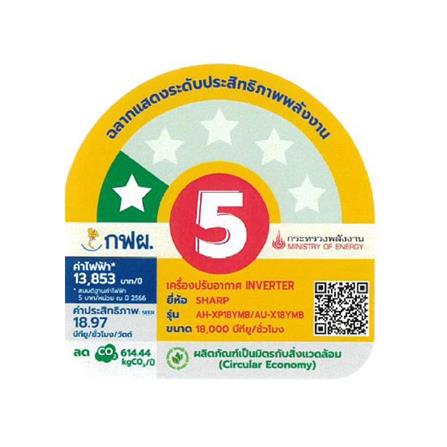 แอร์ผนัง SHARP AH/AU- XP18YMB 18000 บีทียู อินเวอร์เตอร์_4