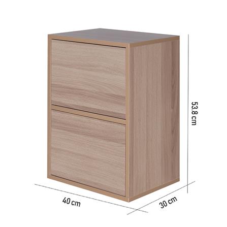 ตู้ 2 บานเปิด FURDINI FINN สีไวท์โอ๊ค_10