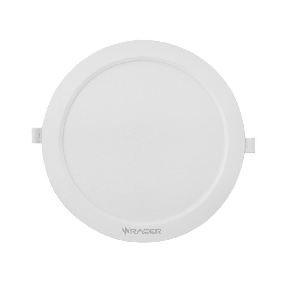 ดาวน์ไลท์ LED RACER INNO TECH-D 10 วัตต์ COOLWHITE DAYLIGHT WARMWHITE 4 นิ้ว สีขาว กลม