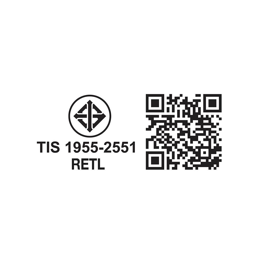 ดาวน์ไลท์ LED RACER INNO TECH-D 10 วัตต์ COOLWHITE DAYLIGHT WARMWHITE 4 นิ้ว สีขาว กลม