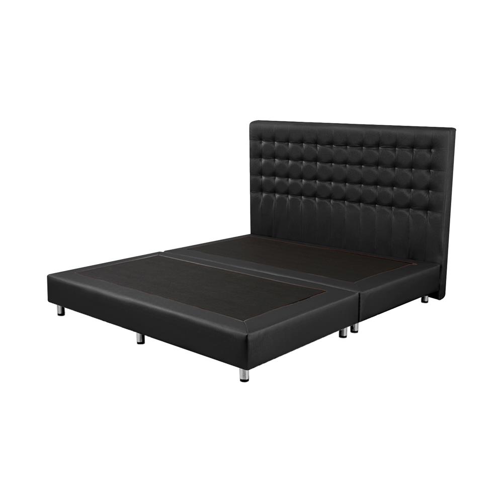 ฐานรองหัวเตียง 6 ฟุต HOME LIVING STYLE BERLIN สีดำ