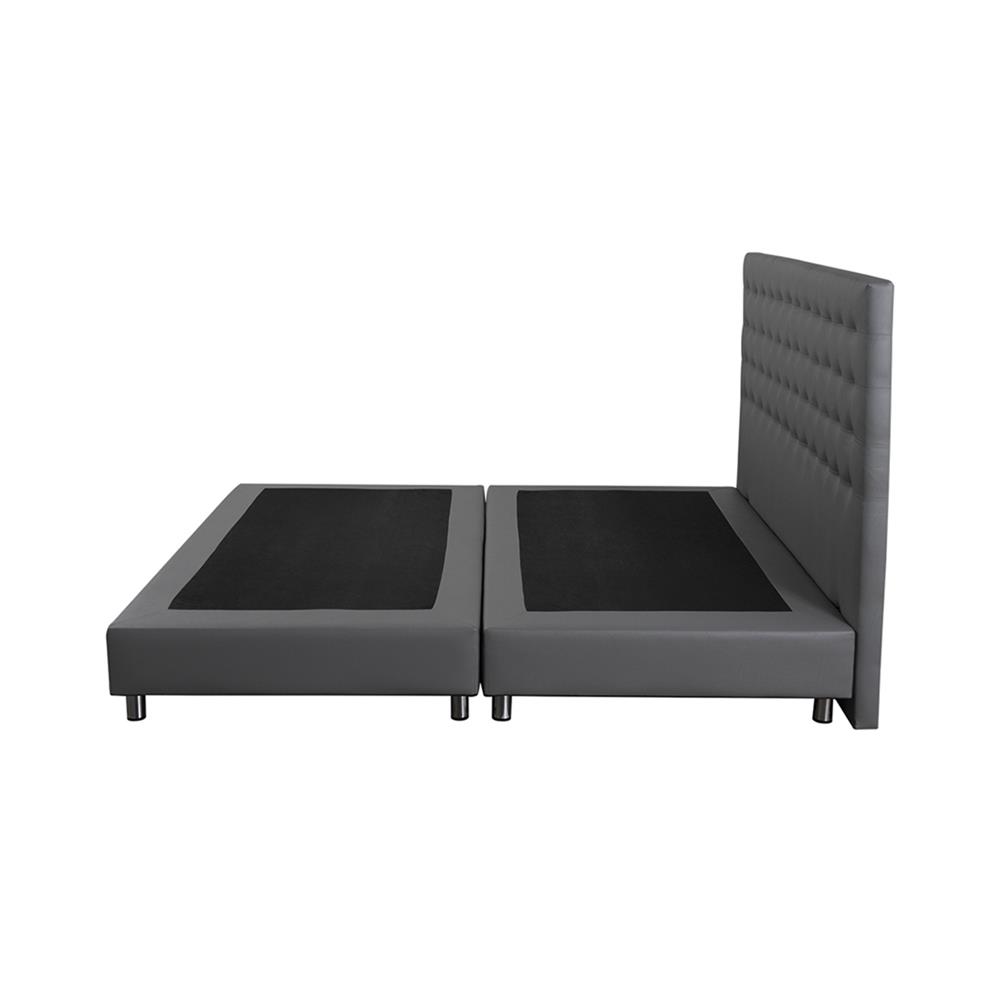 ฐานรองหัวเตียง 5 ฟุต HOME LIVING STYLE BERLIN สีเทาเข้ม