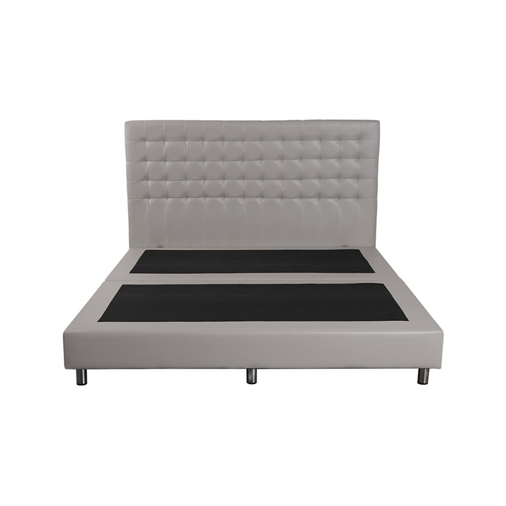 ฐานรองหัวเตียง 5 ฟุต HOME LIVING STYLE BERLIN สีเทาอ่อน