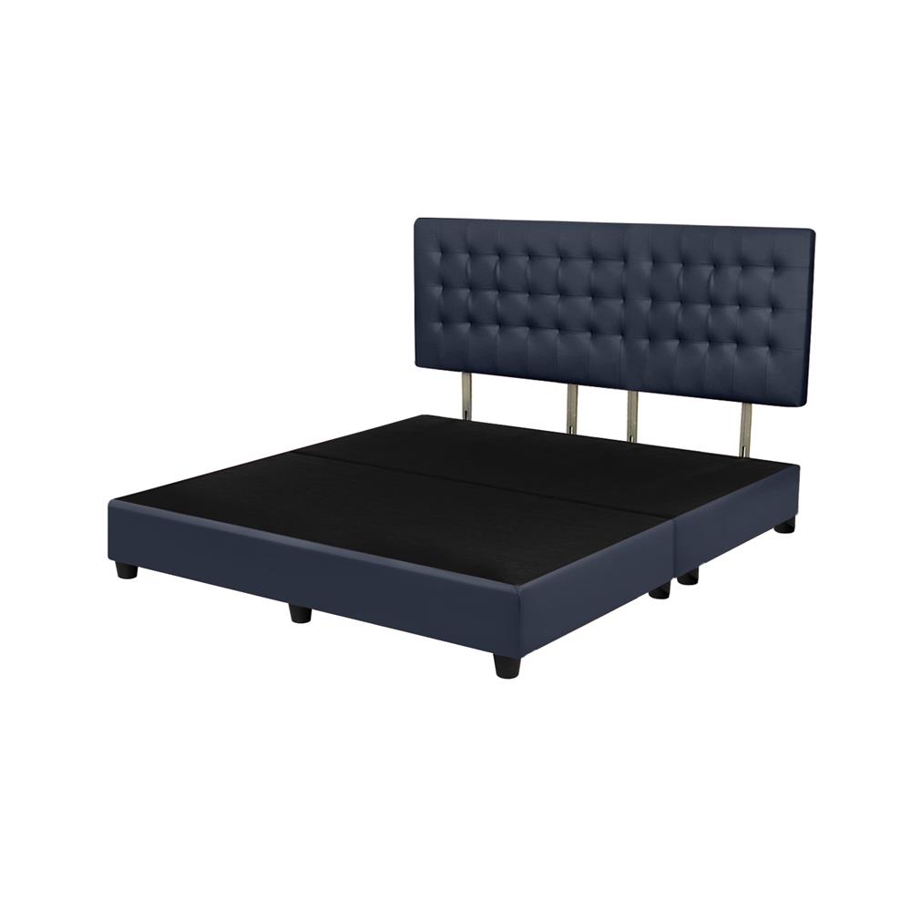 ฐานรองหัวเตียง 6 ฟุต HOME LIVING STYLE MUNICH สีกรมท่า