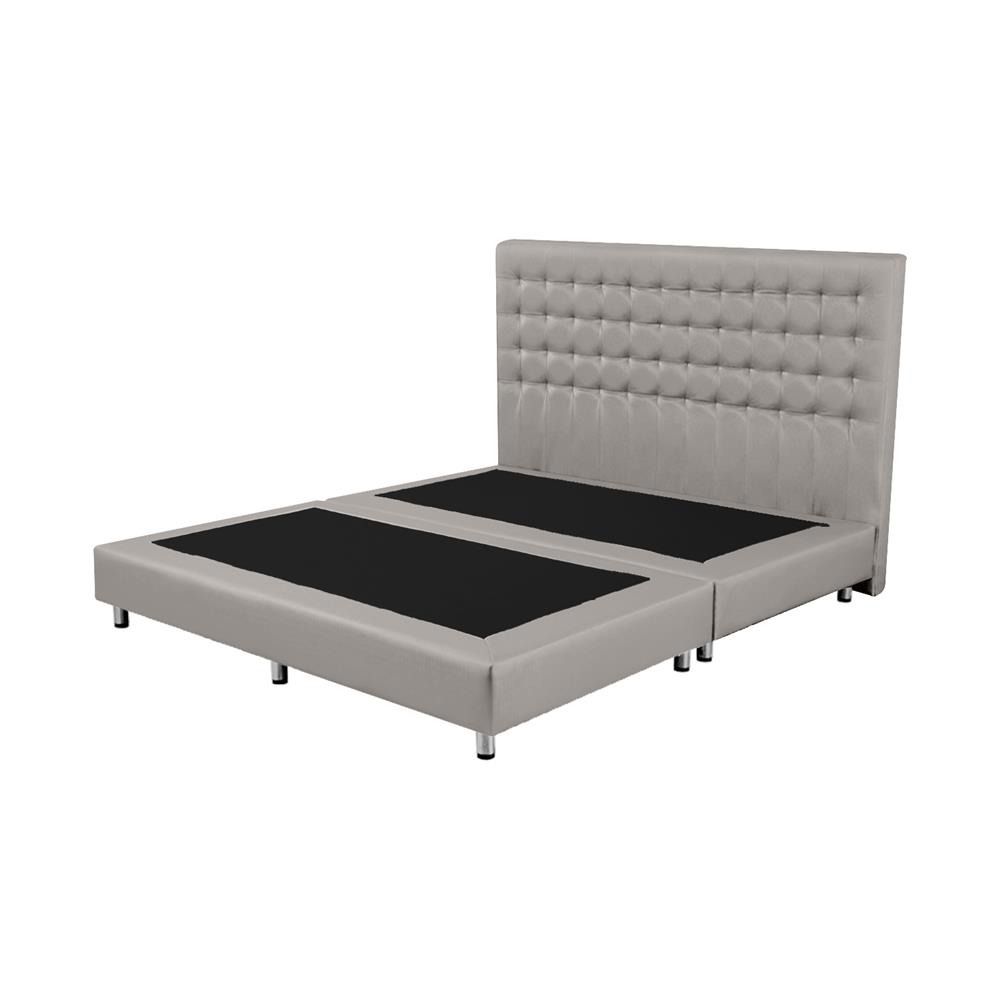 ฐานรองหัวเตียง 6 ฟุต HOME LIVING STYLE BERLIN สีเทาอ่อน