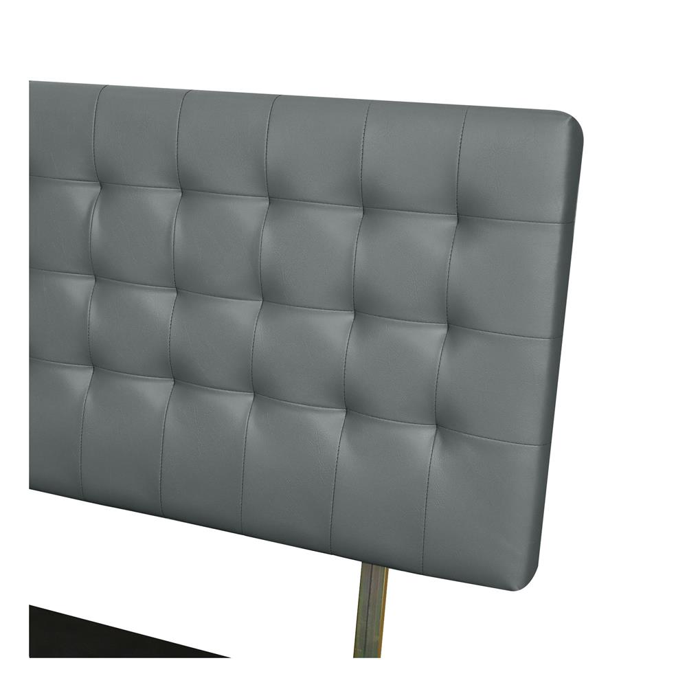 ฐานรองหัวเตียง 3.5 ฟุต HOME LIVING STYLE MUNICH สีเทาเข้ม