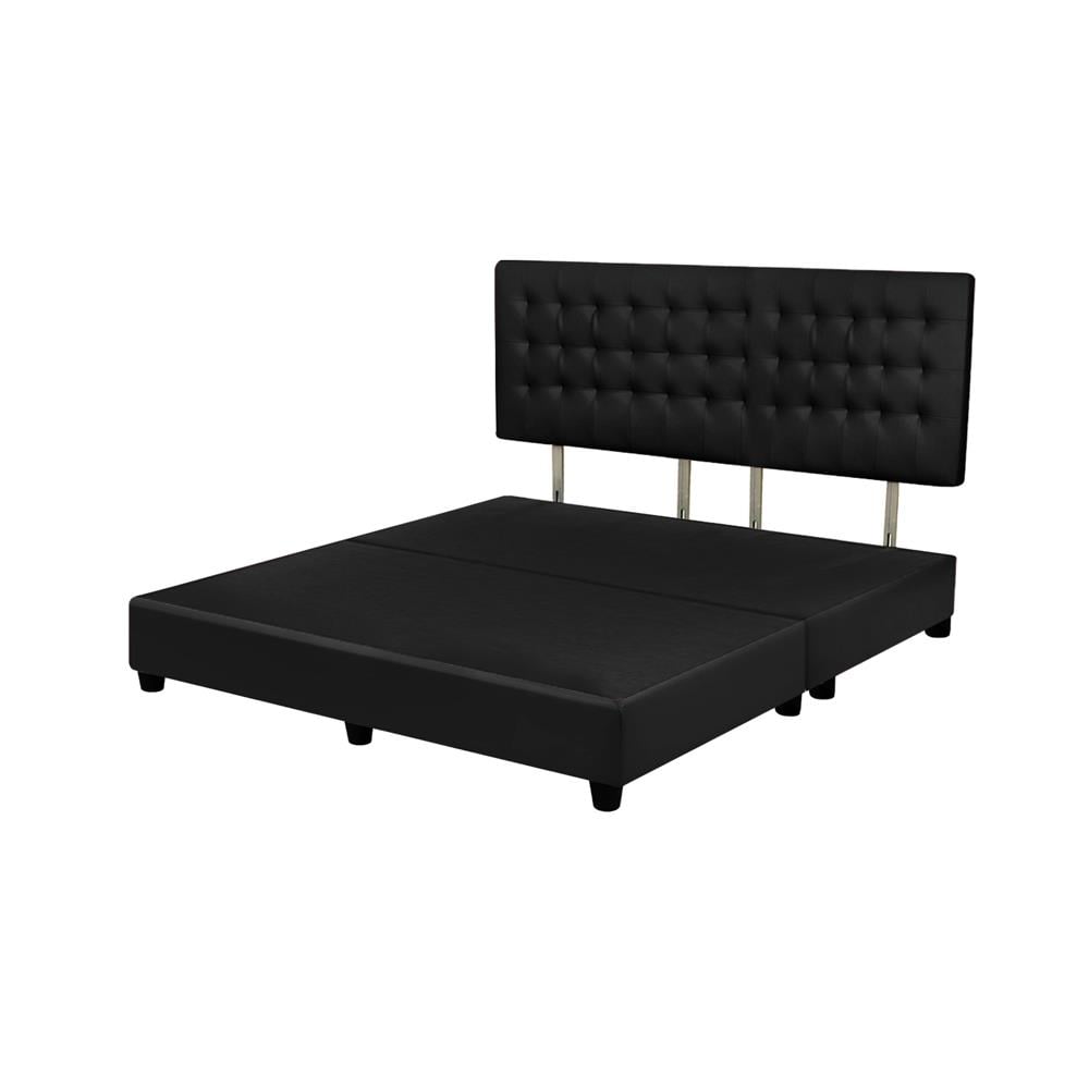 ฐานรองหัวเตียง 5 ฟุต HOME LIVING STYLE MUNICH สีดำ