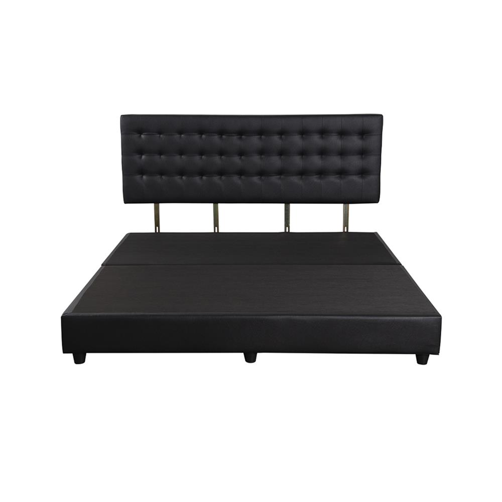 ฐานรองหัวเตียง 5 ฟุต HOME LIVING STYLE MUNICH สีดำ