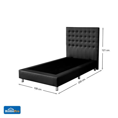 ฐานรองหัวเตียง 3.5 ฟุต HOME LIVING STYLE BERLIN สีดำ_5