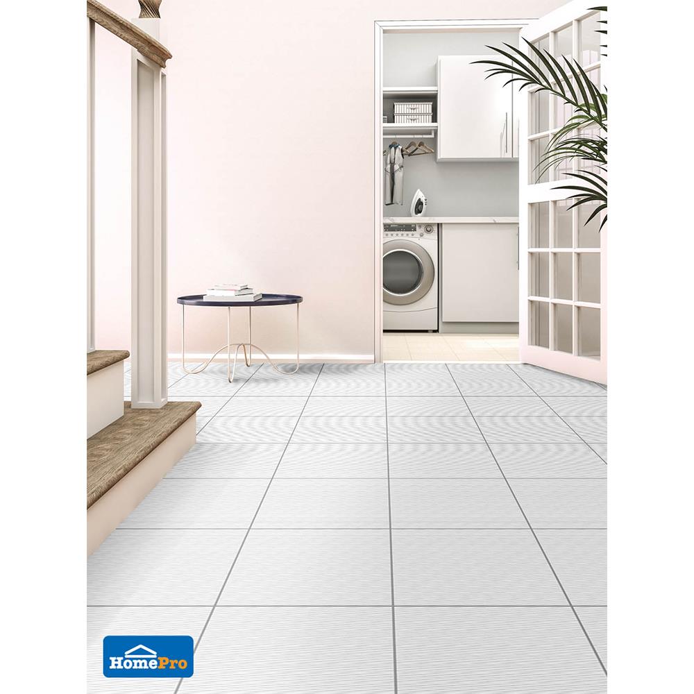 กระเบื้องพื้น 16x16 นิ้ว DURAGRES ฟิวชั่น เทา A 0.96 ตร.ม.