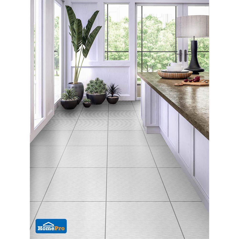 กระเบื้องพื้น 16x16 นิ้ว DURAGRES ฟิวชั่น เทา A 0.96 ตร.ม.