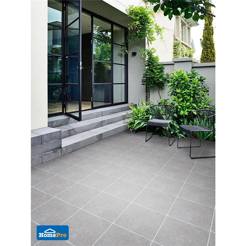 กระเบื้องพื้นพอร์ซเลน 30x30 ซม. COTTO คอลโล่ เทาเข้ม (HYG) PM