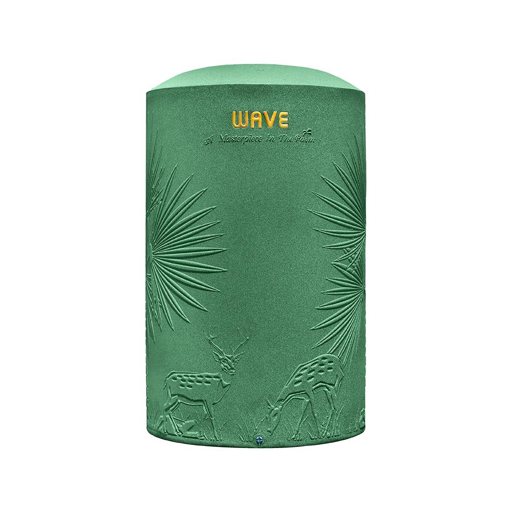 ถังเก็บน้ำ WAVE THE PALM 2000 ลิตร สีเขียวทหาร