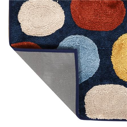 RUG HOME LIVING STYLE FLINT 45X70CM BLUE