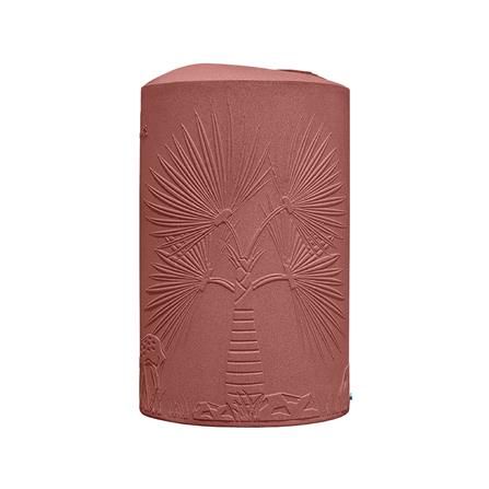 WATER TANK WAVE THE PALM 2000L MANOR RED