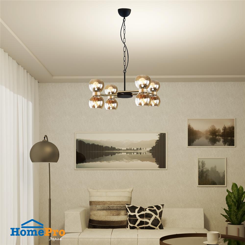 ไฟช่อ CARINI VP0375-8B 8 หัว