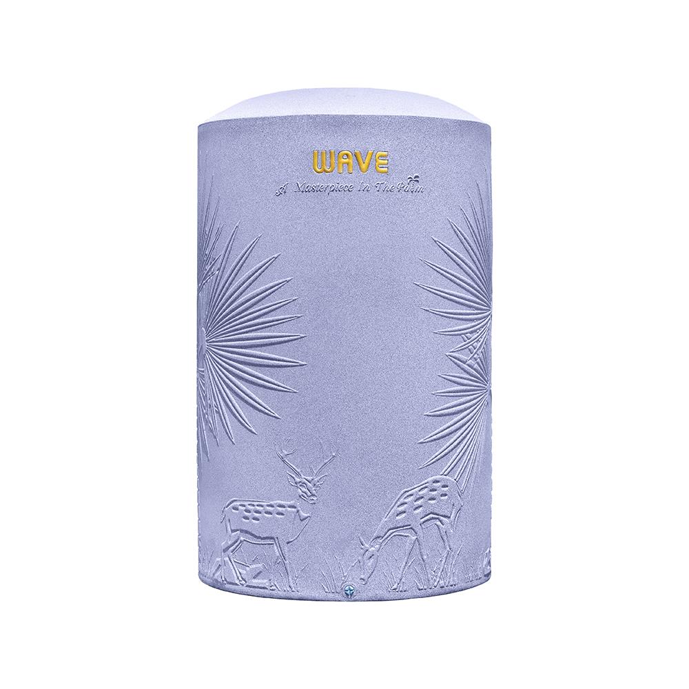 ถังเก็บน้ำ WAVE THE PALM 2000 ลิตร สีม่วงขาว