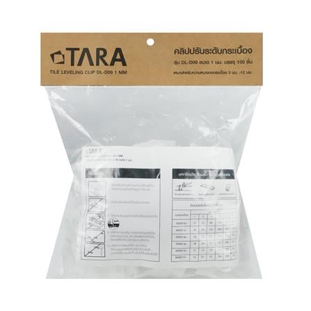 คลิปปรับระดับกระเบื้อง TARA DL-D09 1 มม._2