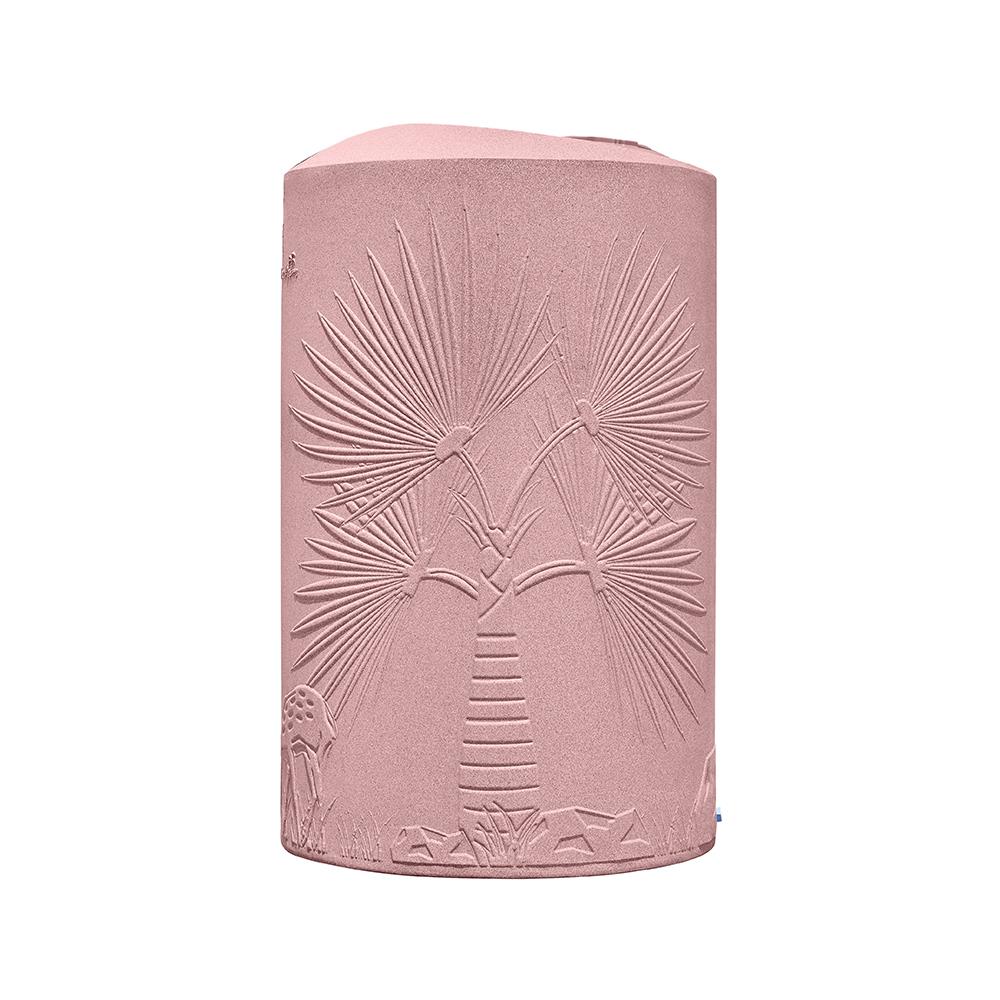 ถังเก็บน้ำWAVE THE PALM 2000 ลิตร สีปะการังส้ม