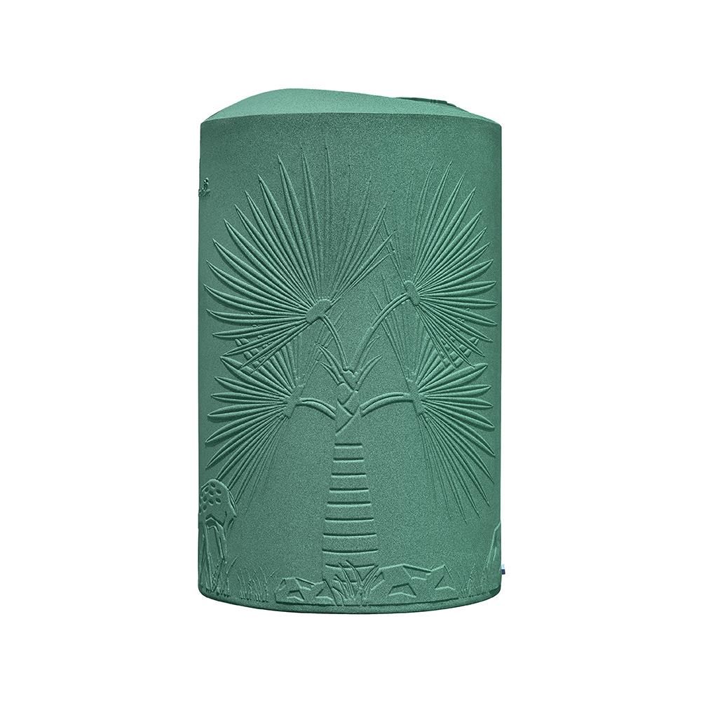 ถังเก็บน้ำ WAVE THE PALM 2000 ลิตร สีเขียวมรกต