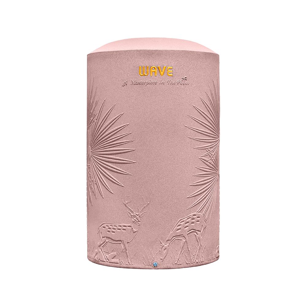 ถังเก็บน้ำ WAVE THE PALM 2000 ลิตร สีทรายชมพู
