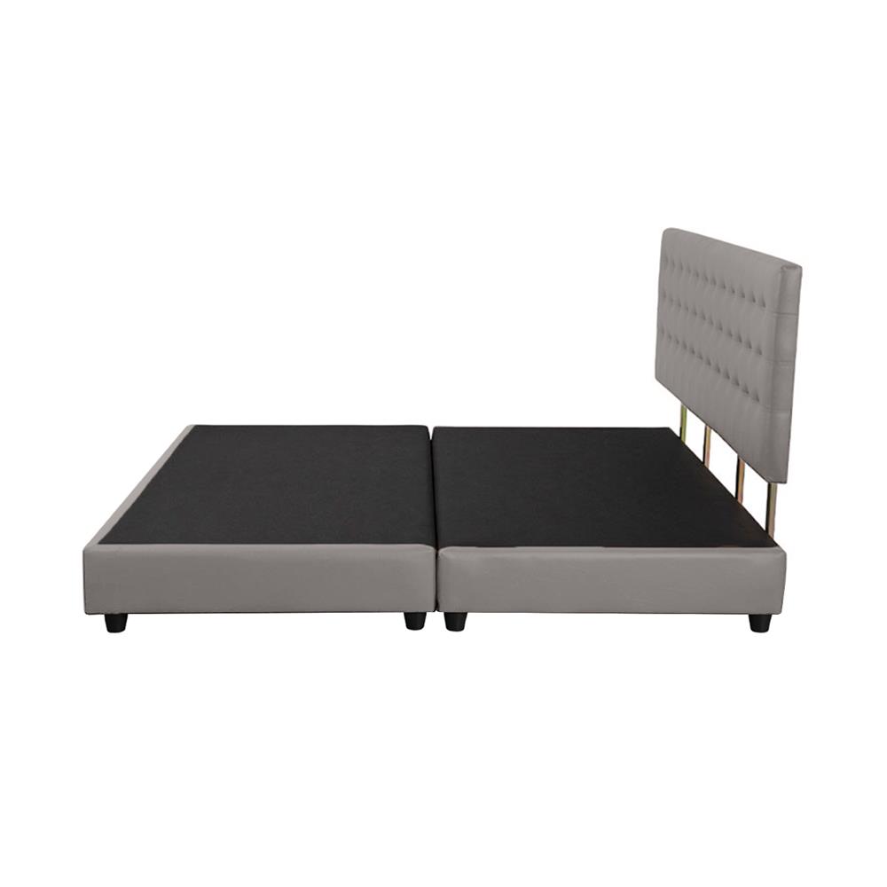 ฐานรองหัวเตียง 5 ฟุต HOME LIVING STYLE MUNICH สีเทาอ่อน