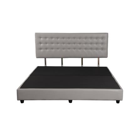 ฐานรองหัวเตียง 5 ฟุต HOME LIVING STYLE MUNICH สีเทาอ่อน_1