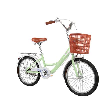 จักรยานแม่บ้าน QITONG XTC069 20 นิ้ว สีเขียว_1