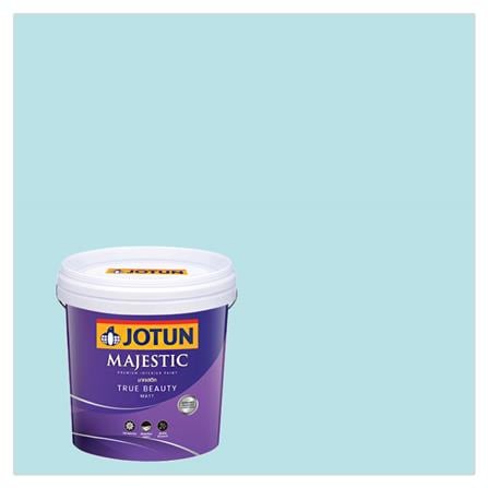 สีน้ำทาภายใน ชนิดด้าน JOTUN MAJESTIC TRUE BEAUTY 5136 สี ICE TURQUOISE 2.5 แกลลอน_0