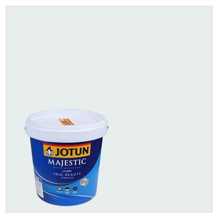 สีน้ำทาภายใน ชนิดกึ่งเงา JOTUN MAJESTIC TRUE BEAUTY 5001 สี SNOW WHITE 2.5 แกลลอน_0