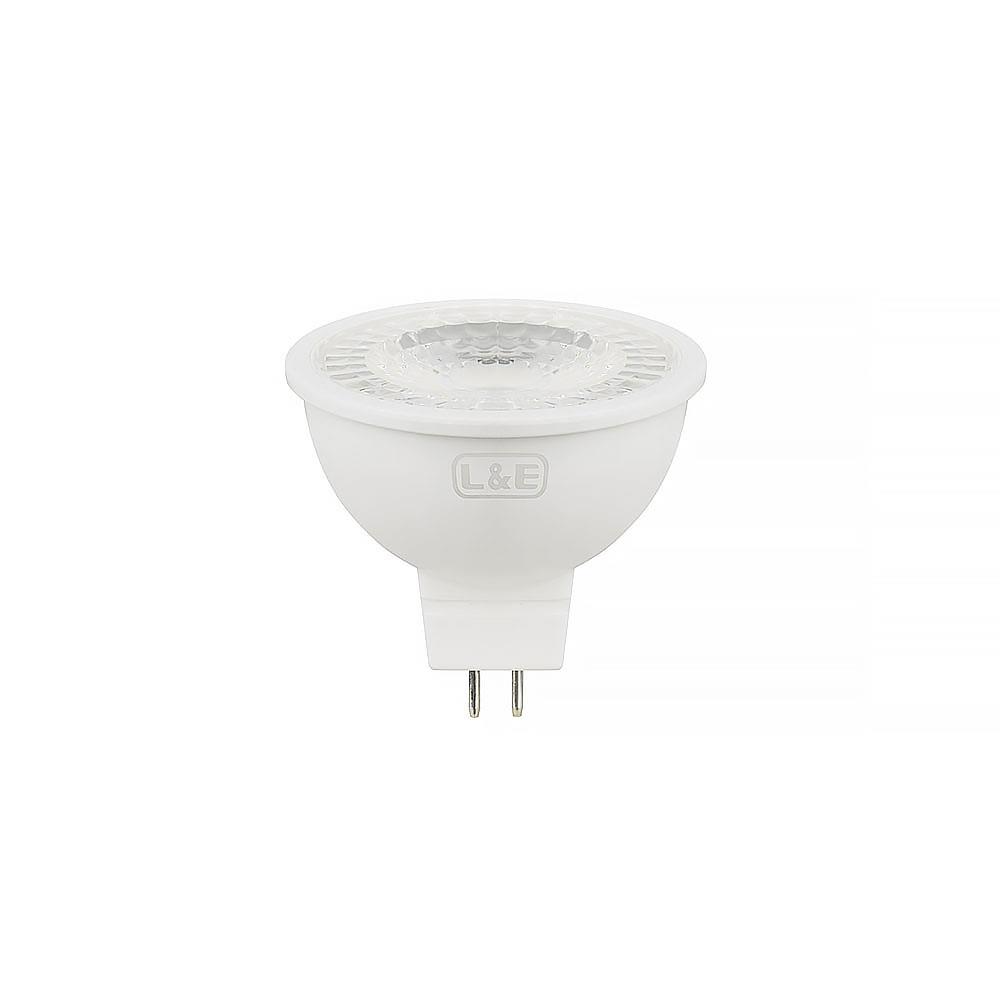 หลอด LED L&E MR16 6 วัตต์ WARMWHITE 36 BEAM ANGLE GU5.3
