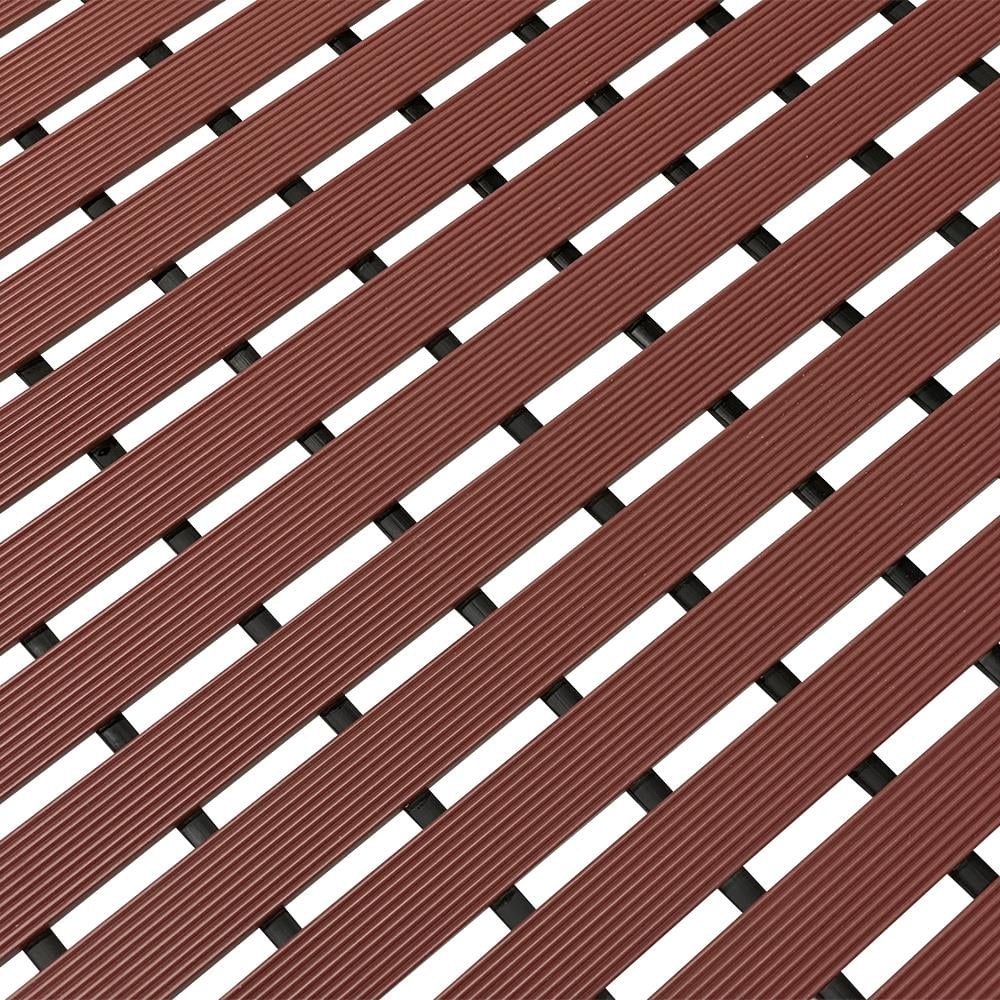 แผ่นกันลื่น หน้ากว้าง 61 ซม. HOME LIVING STYLE CARLIN สีน้ำตาล (ตัดขายเป็นเมตร)