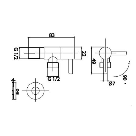 สต๊อปวาล์ว COTTO CT1701(HM)_1