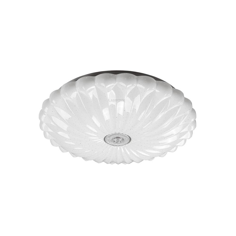 ไฟเพดาน LED LAMPTAN SUNFLOWER 36 วัตต์ DAYLIGHT COOLWHITE WARMWHITE 15 นิ้ว