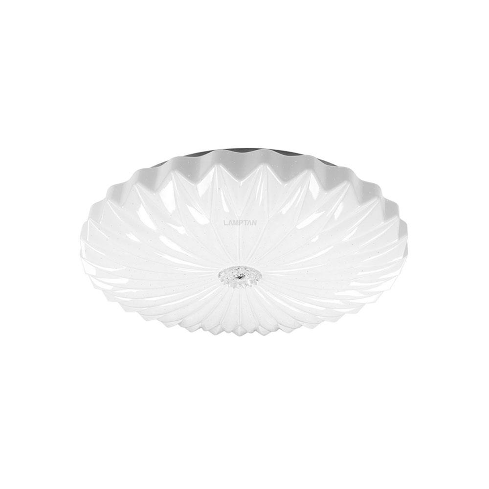 ไฟเพดาน LED LAMPTAN LOTUS 36 วัตต์ DAYLIGHT COOLWHITE WARMWHITE 15.5 นิ้ว