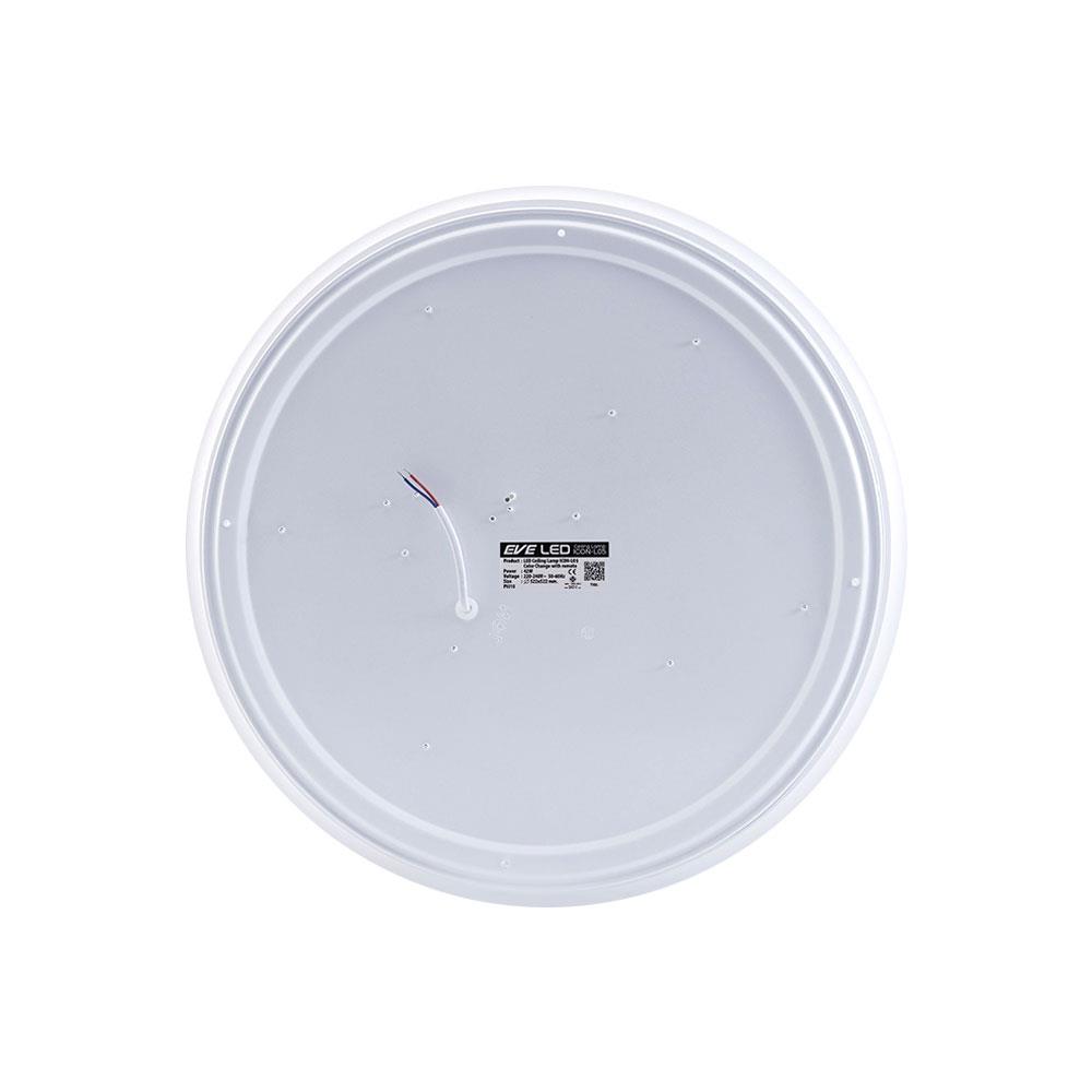 ไฟเพดาน LED EVE 570962 42 วัตต์ DAYLIGHT COOLWHITE WARMWHITE 20 นิ้ว สีขาว